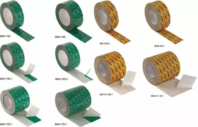 Klebeband Dampfbremse Dampfsperre grün gelb Dampfsperrfolie Dampfbremsfolie OSB