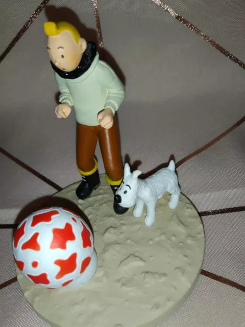 Figurine résine Tintin ; Tintin & L'Etoile Mystérieuse