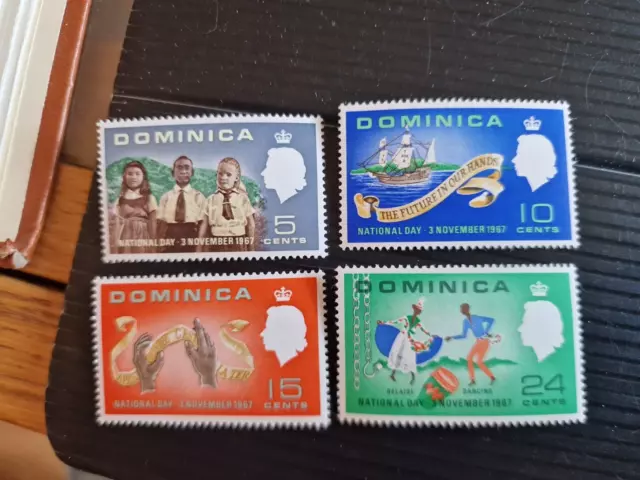 Dominica 1967 Sg 205-208 National Day Mnh
