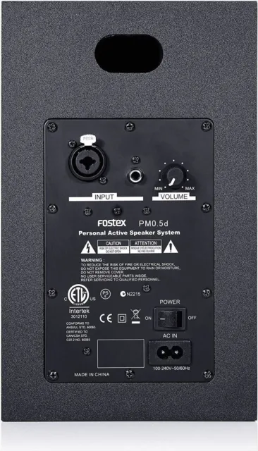 FOSTEX Active Speaker PM0.5d B 1 units Japan NEW 2