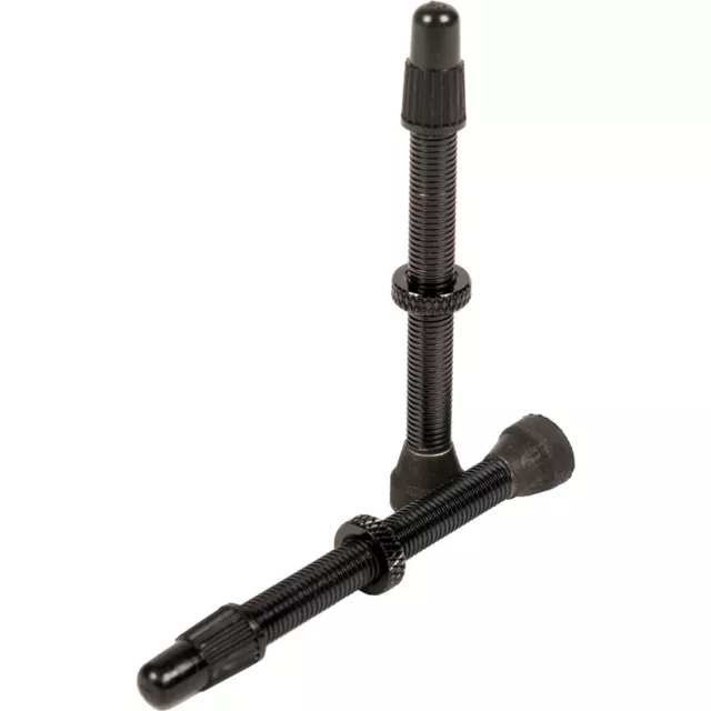 Stan's NoTubes Ventil 55mm Aluminium, SV, paarweise schwarz