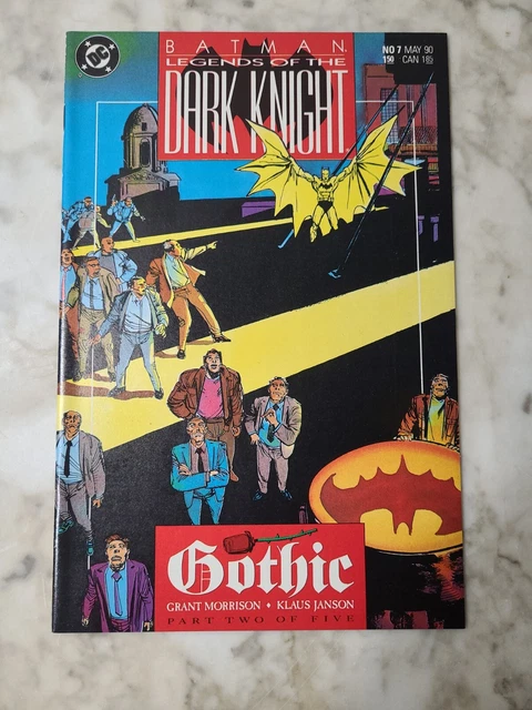 Batman: Legends of the Dark Knight #7 (May 1990, DC) Gothic Morrison Janson