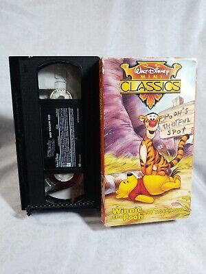 Walt Disney Mini Classics Winnie The Pooh And Tigger Too VHS Cassette Tape