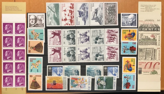 Lot 021 Schweden Konvolut  diverser Marken postfrisch