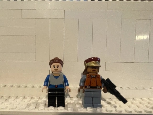 Lego Star Wars Padme And Captain Panaka Minifigures