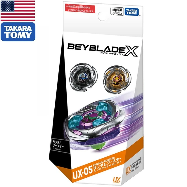 Beyblade X Shadow Shinobi 1-80MN UX – Kit Inicial Con Top De Defensa Y Lanzador