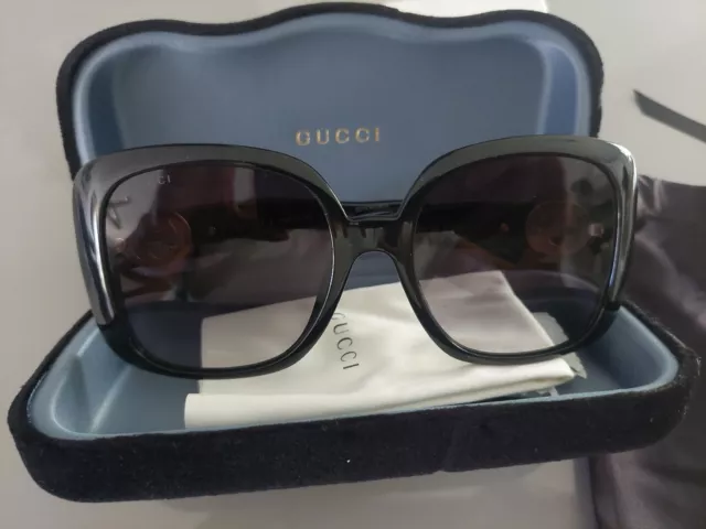 occhiali da sole Donna  GUCCI GG1029SA colore nero Originali Nuovo Scontrino