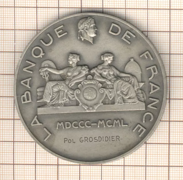 Medal Silver 158g The Wisdom Fixed The Fortune Bank French