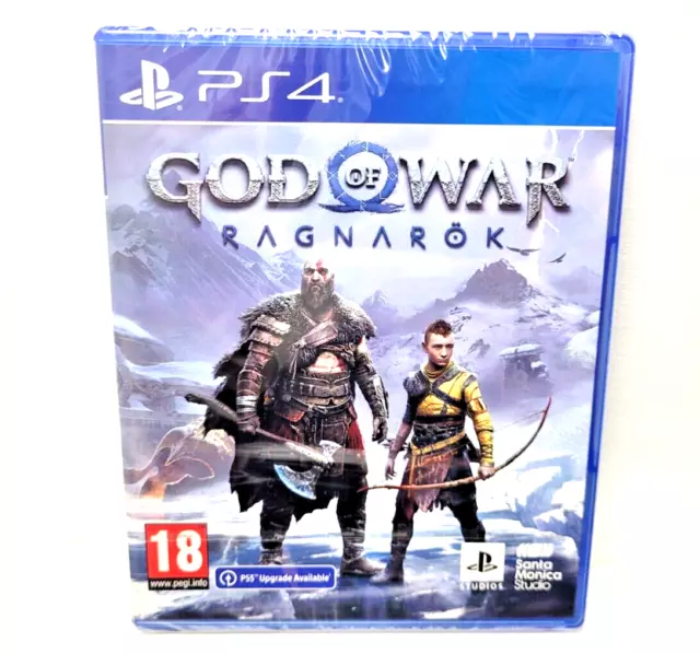 PS4 God of War Ragnarok Playstation 4 **BRAND NEW SEALED!!** (PS5 Compatible)