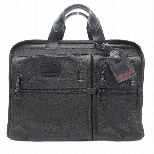Tumi Alpha Compact Large Screen Computer Briefs Hand Bag Ballistic Nylon Briefca