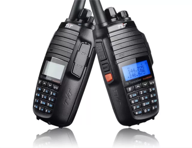 TH-UV8000D 10W 10KM VHF/UHF TwoWay FM Amateur DualBand Transceiver Walkie Talkie