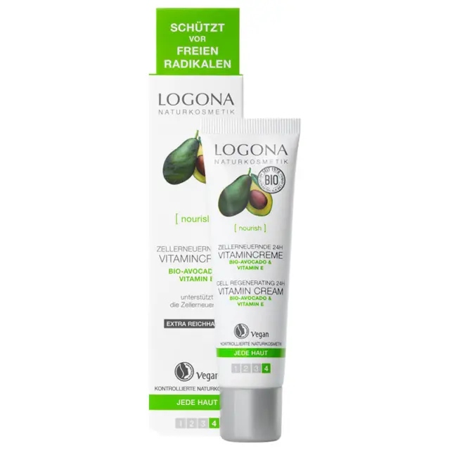 LOGONA Zellenerneuernde 24h Vitamincreme 30 ml