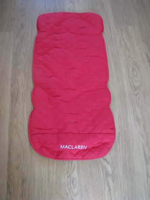 Maclaren Major Elite Seat Liner In Red