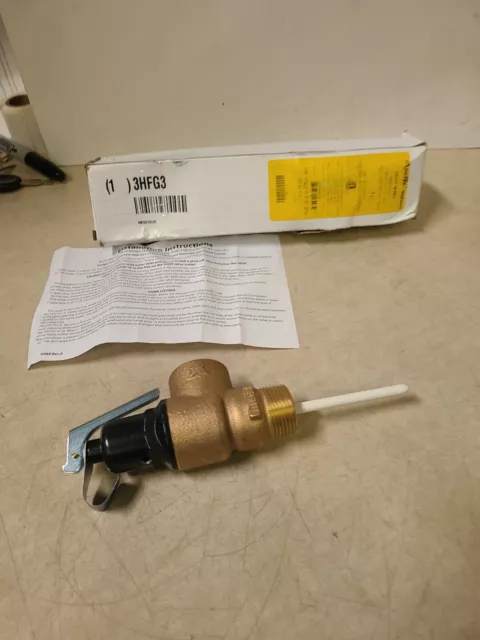 APOLLO 18C5213125 T and P Relief Valve,MNPT x FNPT