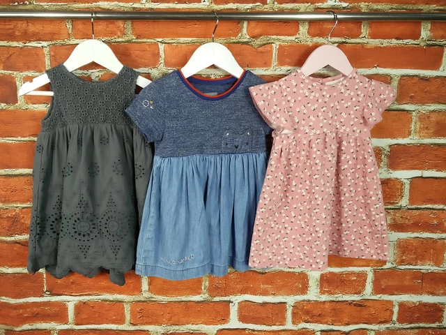 Baby Girl Bundle Age 12-18 Months Next Zara Dress Set Party Casual Floral 86Cm