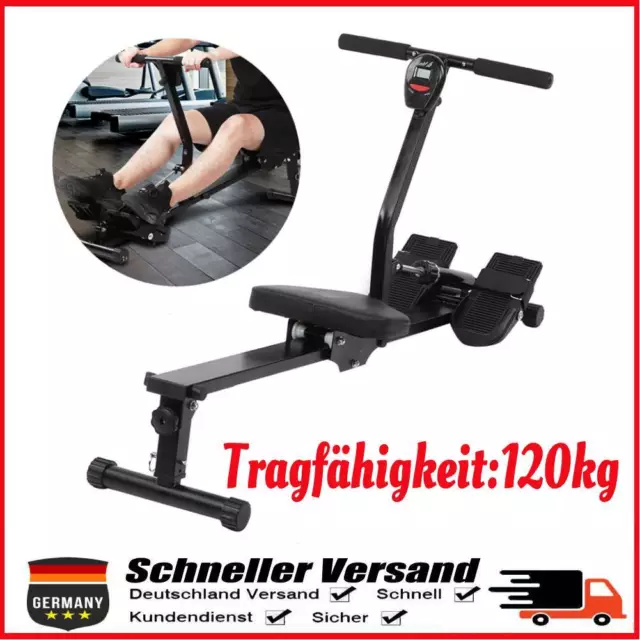 Rudergerät Rudermaschine Ruderzugmaschine Indoor-Fitnessgeräte Klappbar