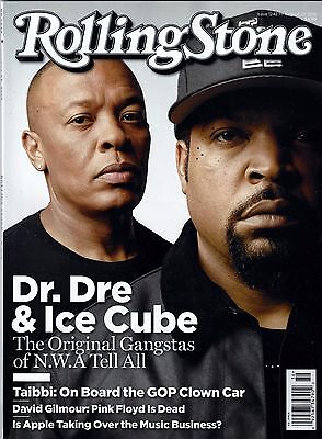 NEW Rolling Stone Magazine NWA Dr Dre Ice Cube USA Edition No Mailing Label!