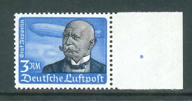 Deutsches Reich Michel-Nr. 539x Seitenrand ** postfrisch - geprüft Schlegel BPP