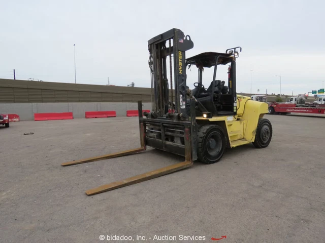 2012 Hyster H210HD2 21K Industrial IC Pneumatic Forklift Truck Cummins bidadoo