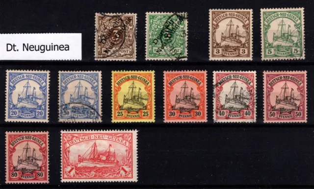 Sammlung Deutsch-Neuguinea / DNG (mit MiNr. 1 und 13)