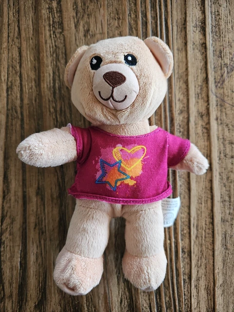 GENUINE BUILD A BEAR MINI Light Brown Bear. 15cm approx. Spin