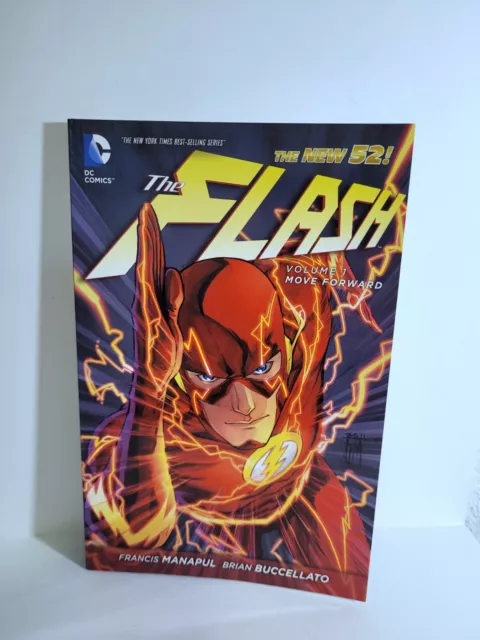 The Flash Volume 1 Move Forward New 52 TPB Manapul & Buccellato DC Comics 1-8 NM