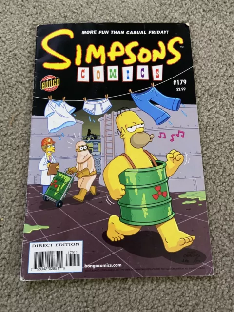 Simpsons Comics #179 2011 Bongo Comics