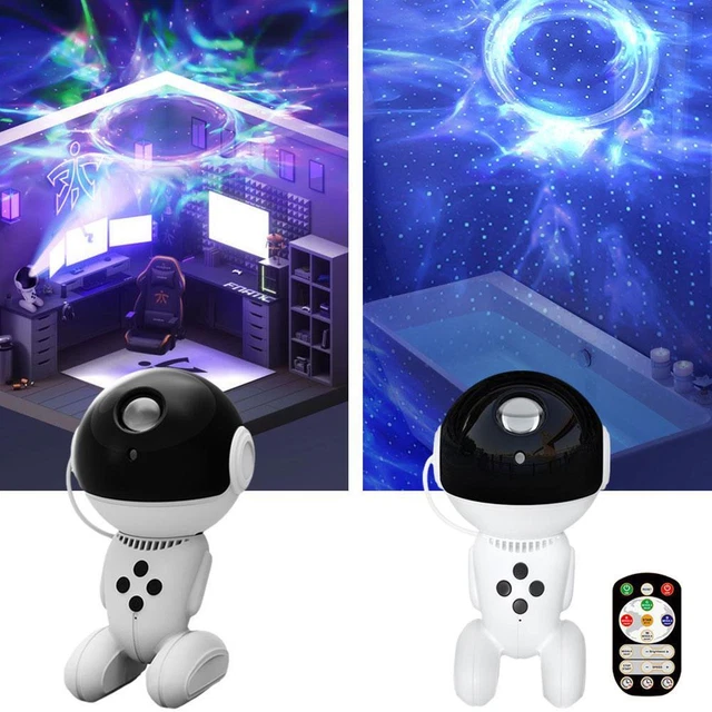 ROBOT PROJECTOR GALAXY Starry Sky Night Light Ocean Space Star LED Lamp
