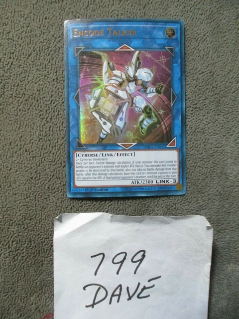1st Edition Encode Talker SDCL-EN041 Near Mint Ultra Rare