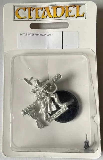 Warhammer 40K - Sisters of Battle - BRANDNEU METAL Sister mit Melta Gun (R21)
