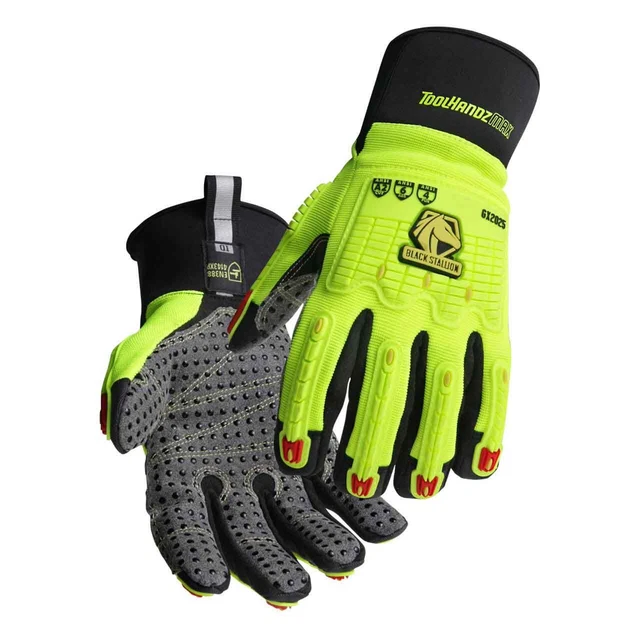 Black Stallion GX2025-YB Toolhandz MAX Abrasion-Resistant Mechanics Glove Large