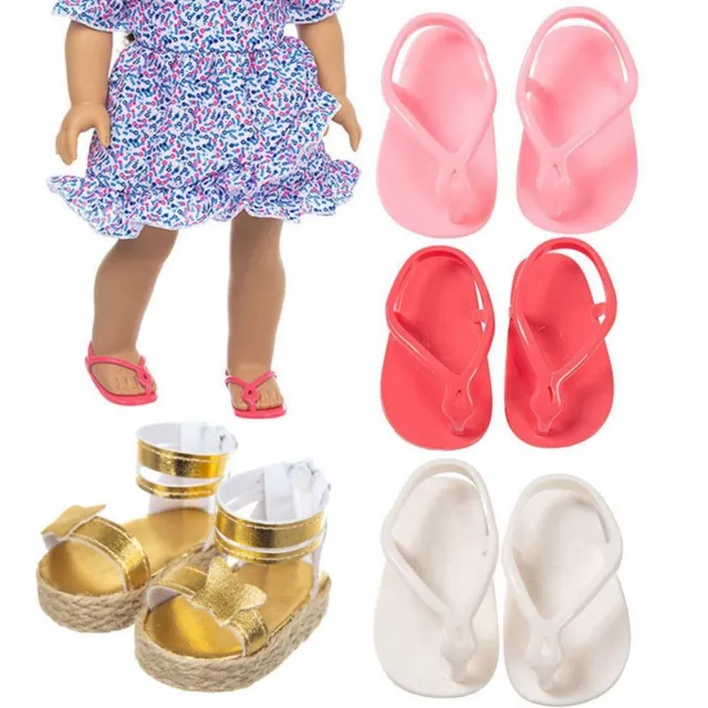 18Inch Doll Doll Clothes Sandals Sandals Boots Doll Accessories Doll Mini Shoes