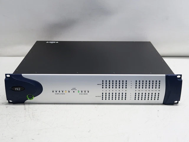Avid Digidesign 192 I/O Protools Hd Operation Confirmed with power cable Avid Digidesign 192 I/O Protools Hd Operation Confirmed with power cable