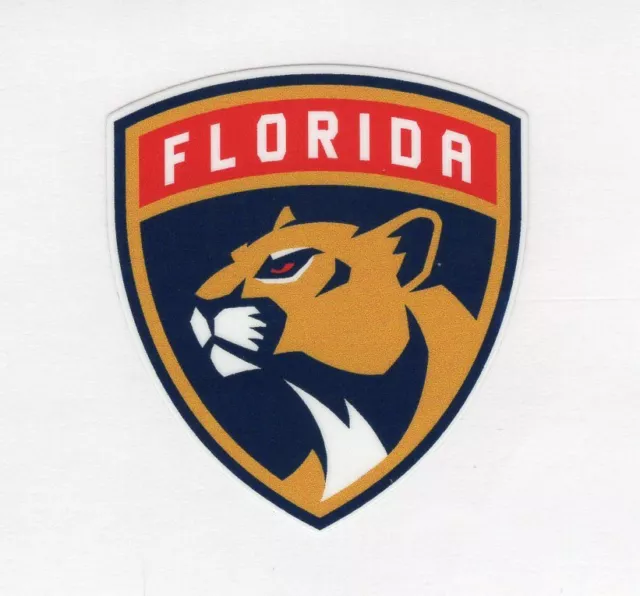 Florida Panthers Decal Hard Hat Window Laptop up to 14" FREE TRACKING