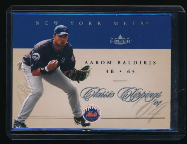 Aarom Baldiris 2004 Classic Clippings #87 Roo Rc 311/500 New York Mets