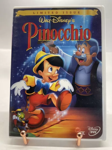 Walt Disney Pinocchio DVD 1999 Limited Issue THX Certified 2