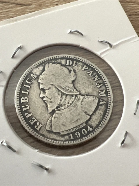 Chaîne Et Pièce Argent Panama 1947 – Argent Massif, Style Conquistador