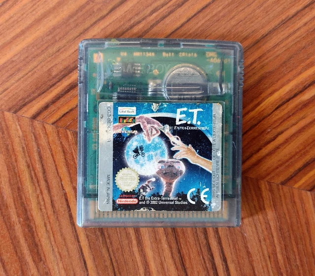 Jeu E.T. L'Extra-Terrestre Pour Game Boy Color - Version Rétro, En Très Bon état