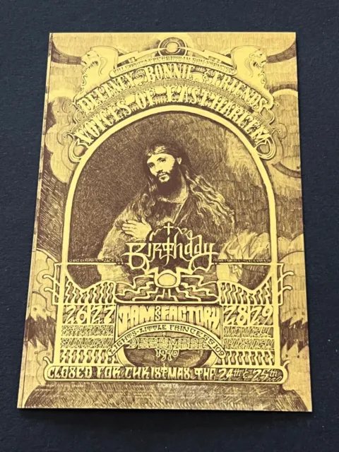 Original 1970 Concert Handbill BG 262 Jesus Christ Grateful Dead Fillmore AOR