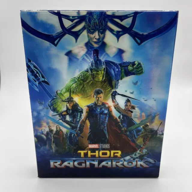 Thor: Ragnarok (BLUFANS) Lenticular Steelbook (Edición Limitada) ¡RARO ENVÍO EN CAJA!