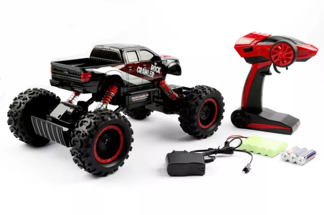 Ferngesteuertes Auto für Kinder - XL 2,4 GHz RC Rock Crawler 4x4 RC Auto – 1:14 2