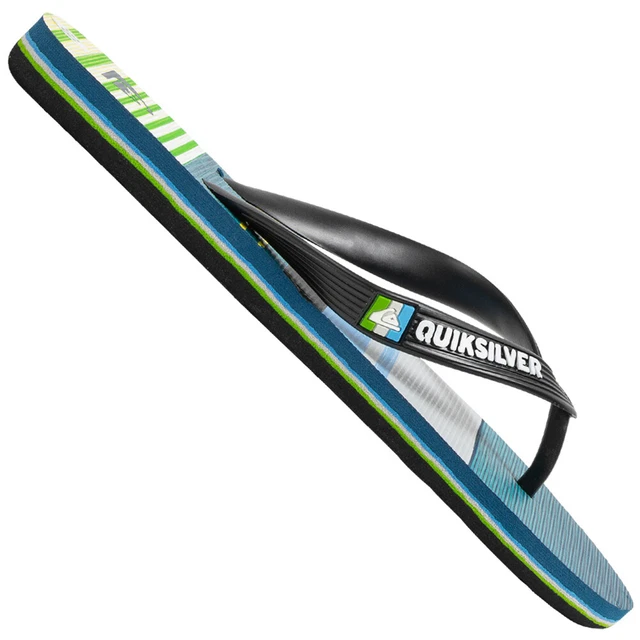 Quiksilver Dmoloe Bambini Nuoto Infradito AQBL100235-XKGS Nuovo Multicolore