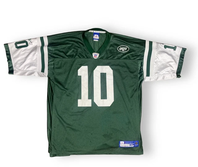 Chad Pennington New York Jets Green Reebok Football Jersey XL #10 NFL
