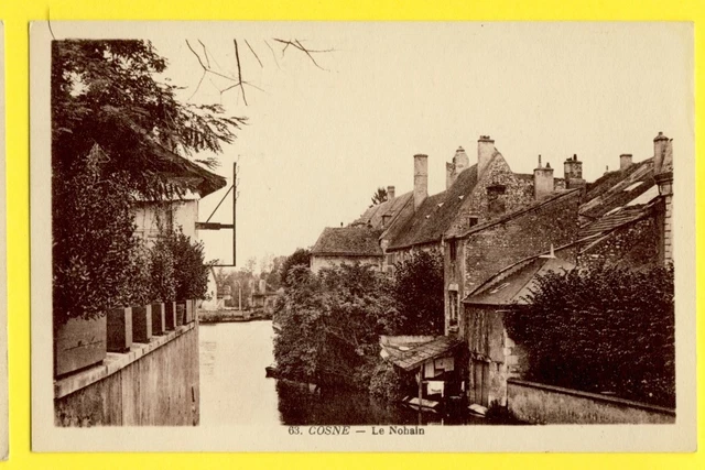 cpa 58 - FRANCE COSNE COURSES sur LOIRE (NiÃ ̈vre) Le NOHAIN Lavoir