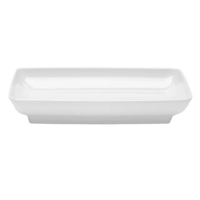 Elite Global Solutions M85145-NW Pappasan 14-1/2 x 8-1/2 White Platter