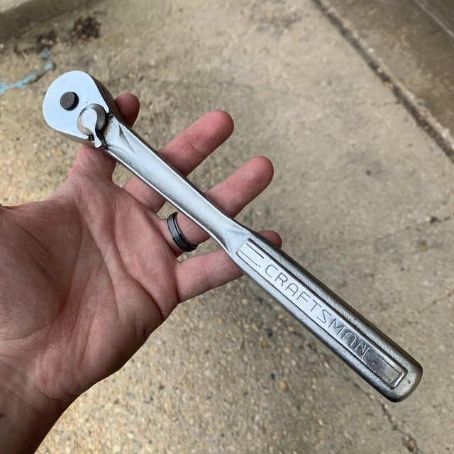 Vintage Craftsman Ratchet 1/2" Drive V Series 44985 MADE IN USA Quick Release Vintage Craftsman Ratchet 1/2" Drive V Series 44985 MADE IN USA Quick Release