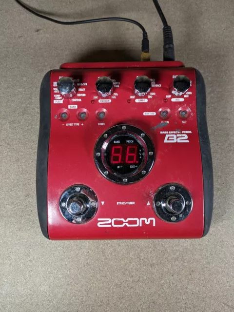 Zoom B2 Bass Multi Effects Pedal