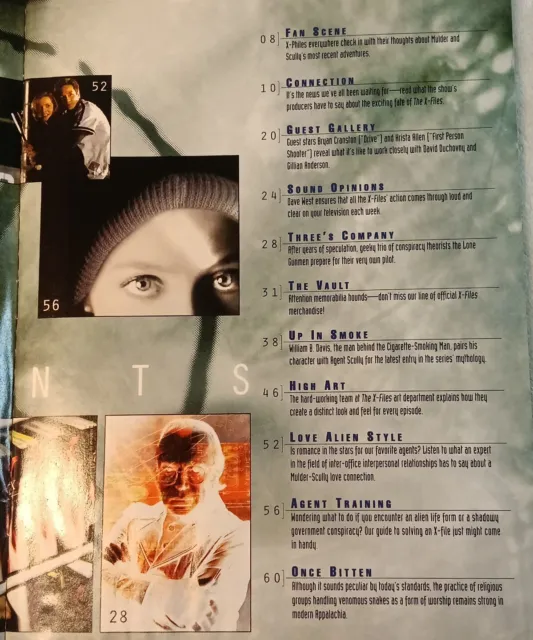 The X Files Magazine Vol 2 No 2 Official 2000 Gillian Anderson David Duchovny 2