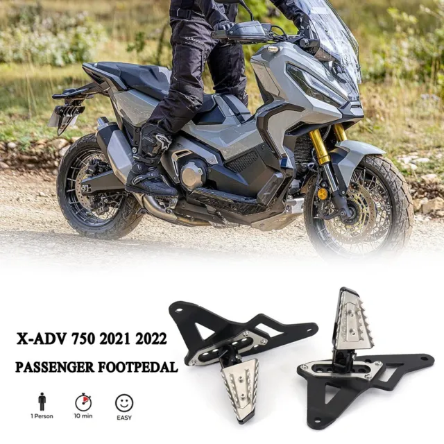 XADV 750 Passenger Foot Pedal Foldable Foot Pegs For Honda X-ADV 750 2021 2022