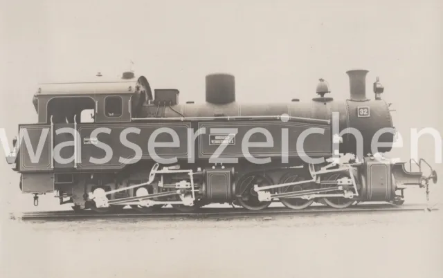 Foto W.Hubert Nordhausen Wernigeroder Eisenbahn G. No. 32 (1208)
